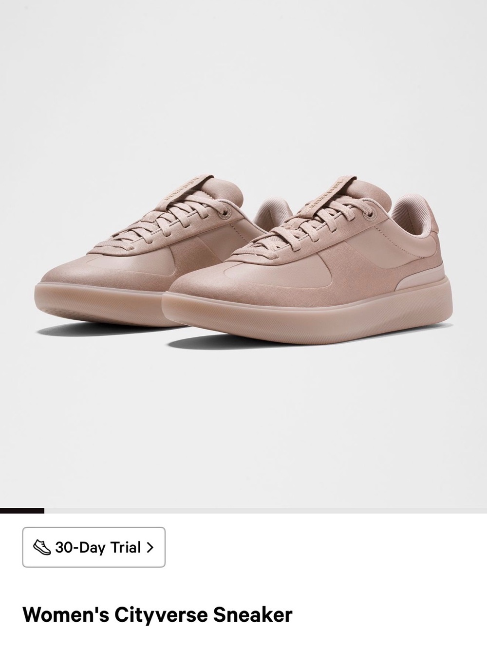 Cityverse Low-Profile Sneakers - Blush Pink
